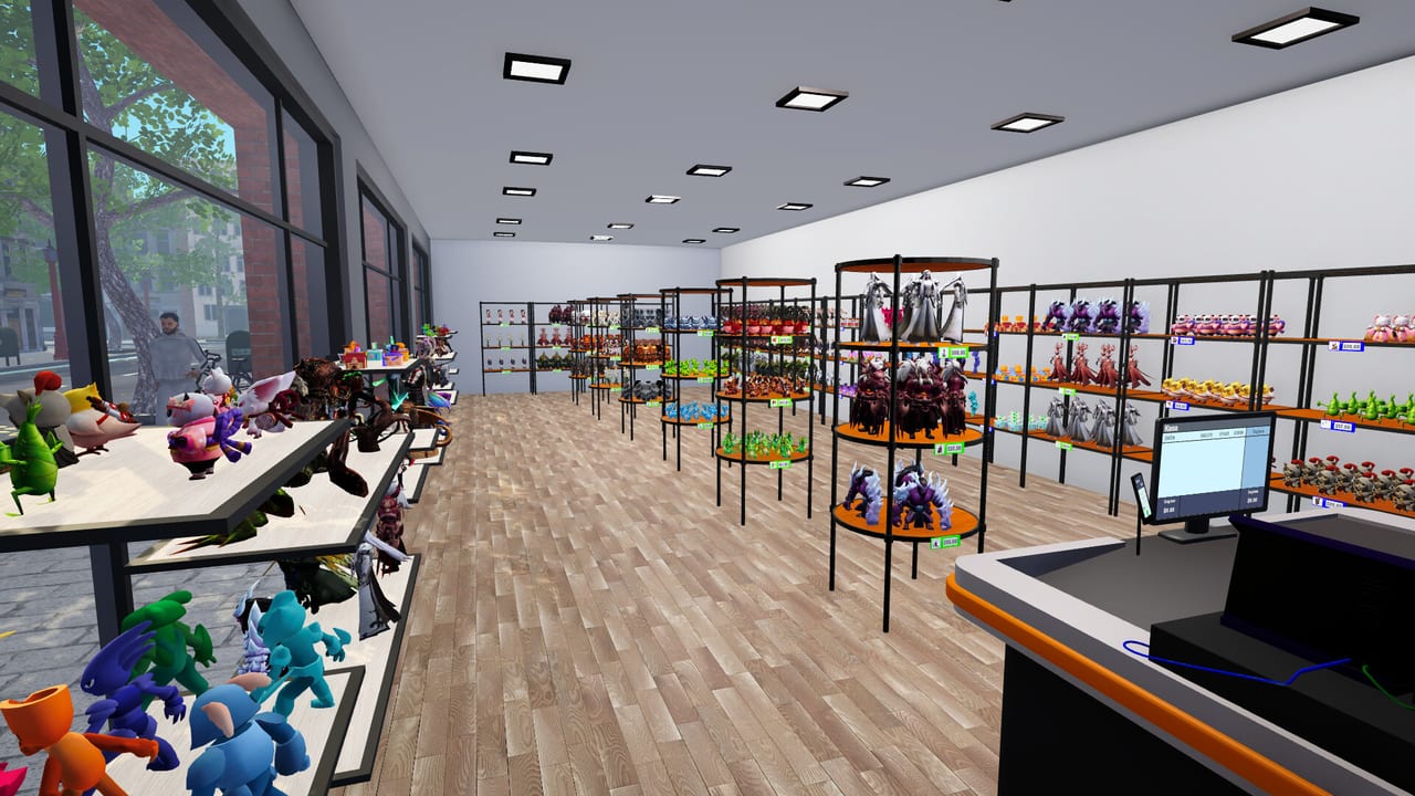 Figure Shop Simulator 3D printers